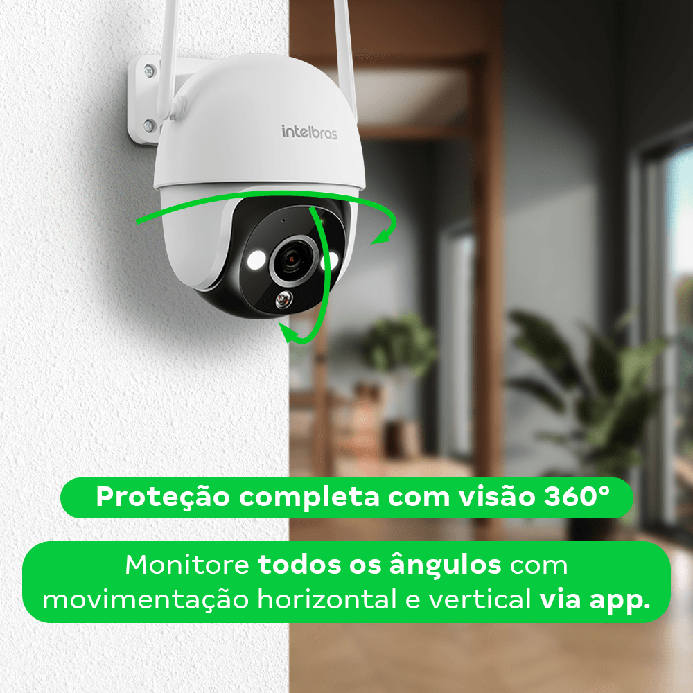 Câmera Wi-Fi Externa Intelbras iM7 S Full Color