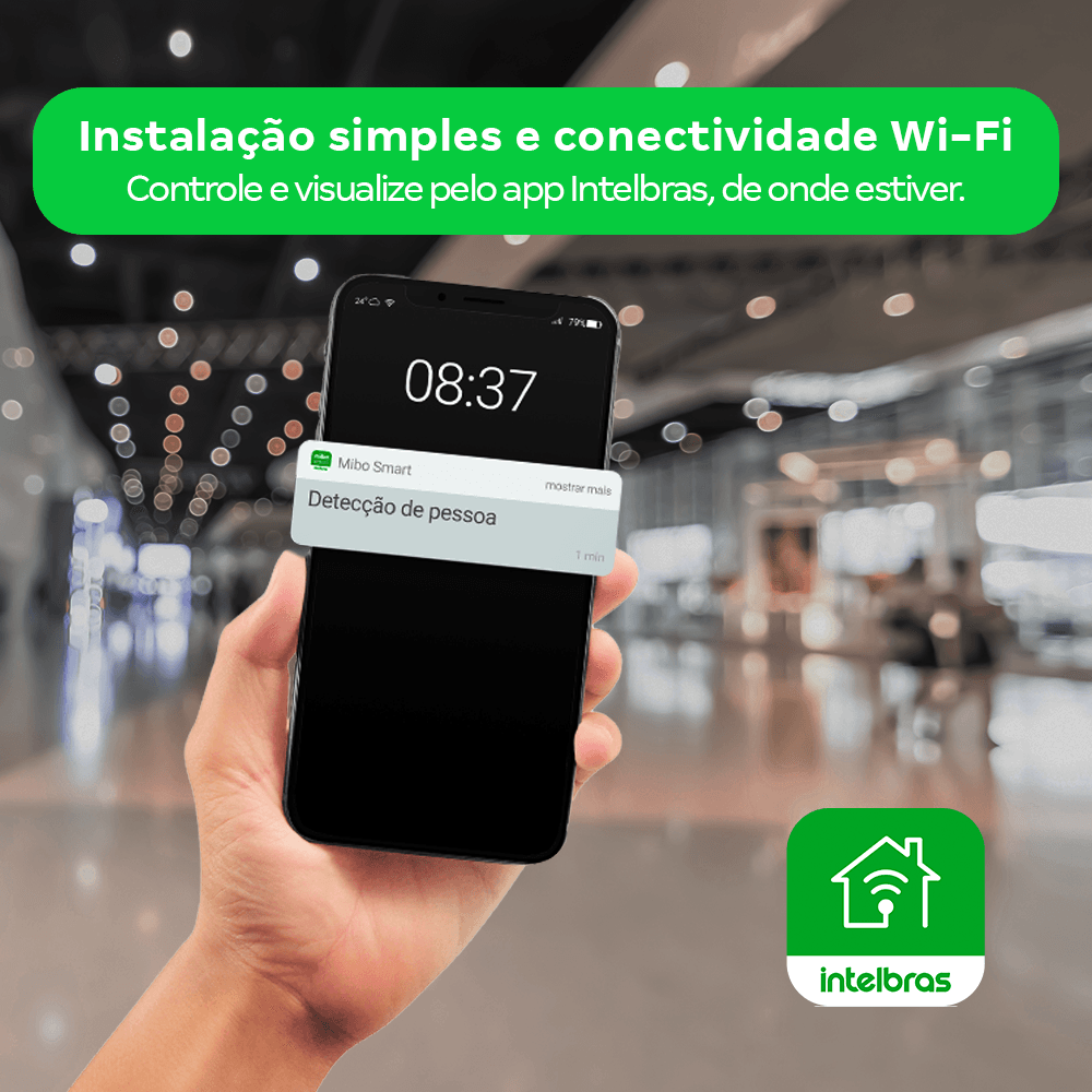 Câmera Wi-Fi Externa Intelbras iM5 SC Full HD