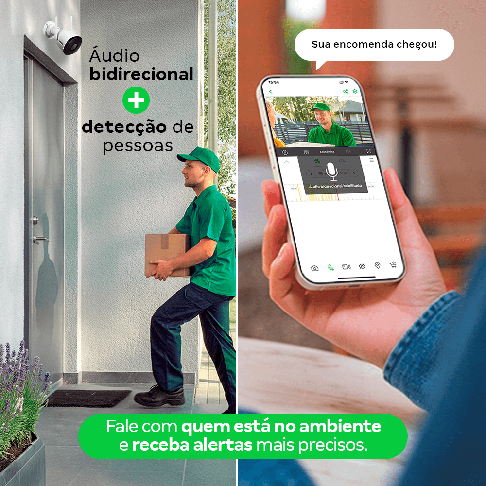 Câmera Wi-Fi Externa Intelbras iM5 SC Full HD