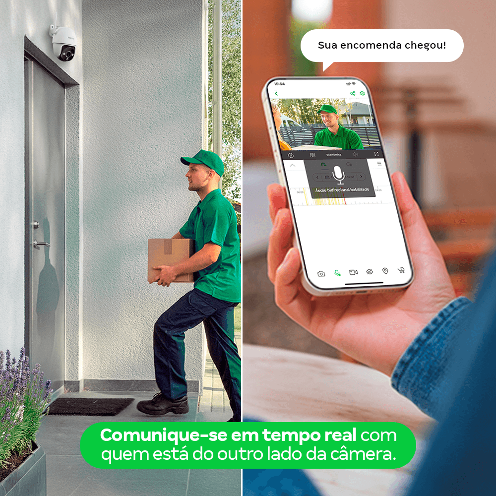 Câmera Wi-Fi Externa Intelbras iM7 S Full Color